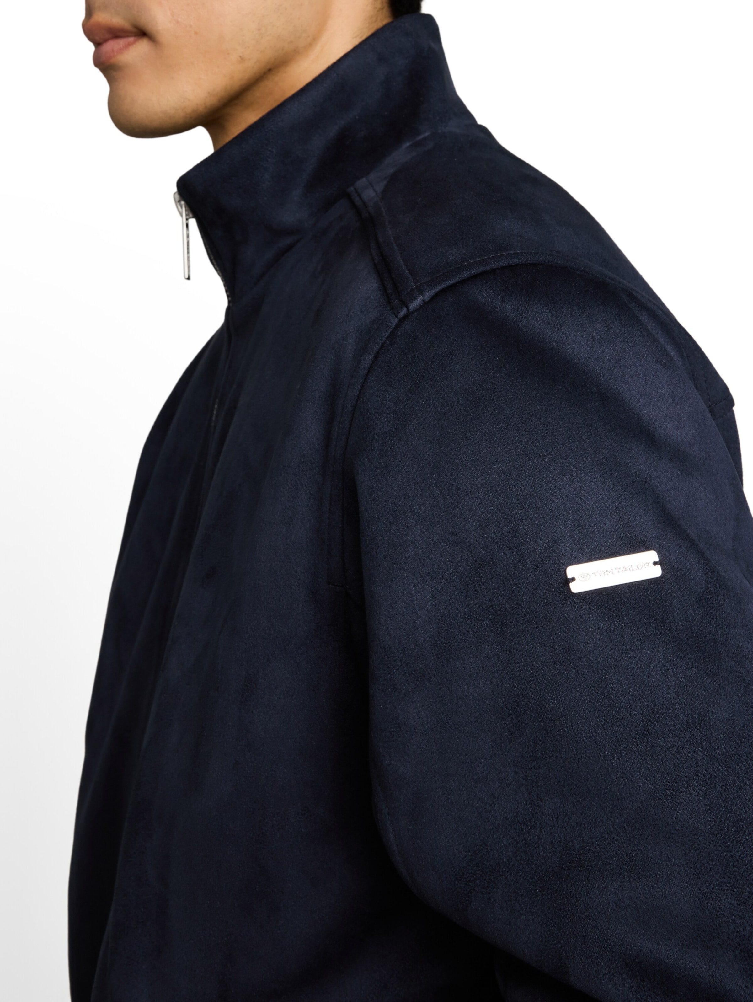 TOM TAILOR Between-season jacket in Blue