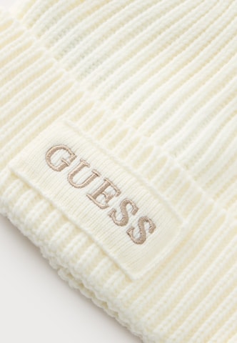 smėlio GUESS Megzta kepurė 'Amorette'