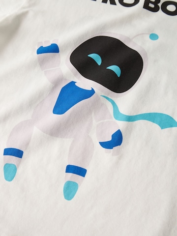 NAME IT - Camiseta 'NKMSteve PlayStation' en blanco