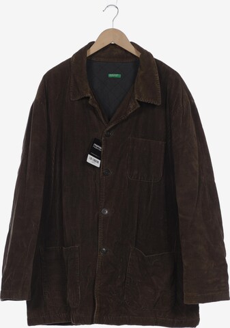 UNITED COLORS OF BENETTON Jacket & Coat in XL in Brown: front