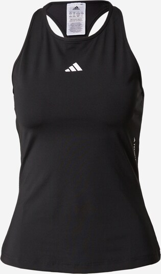 ADIDAS PERFORMANCE Sports Top 'Techfit' in Black / White, Item view