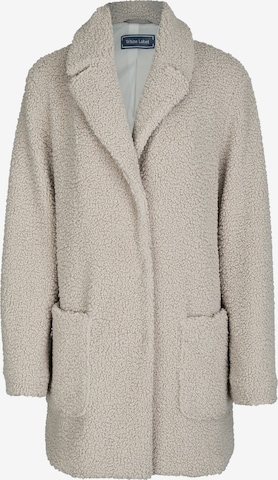 White Label Winter Coat in Beige: front