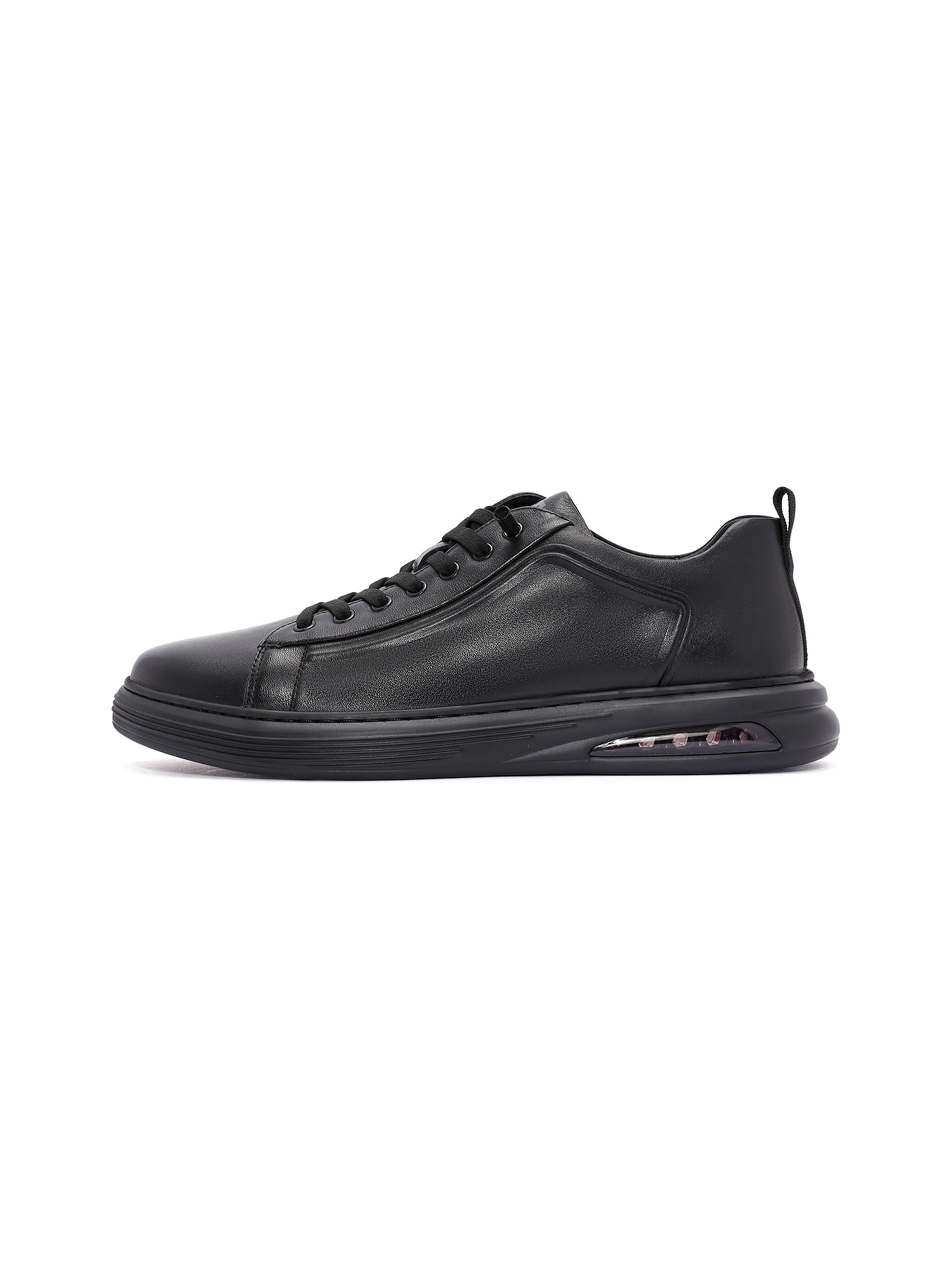 Derimod - Zapatillas deportivas bajas en negro: frente