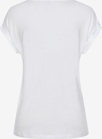 LASCANA T-shirt i vit