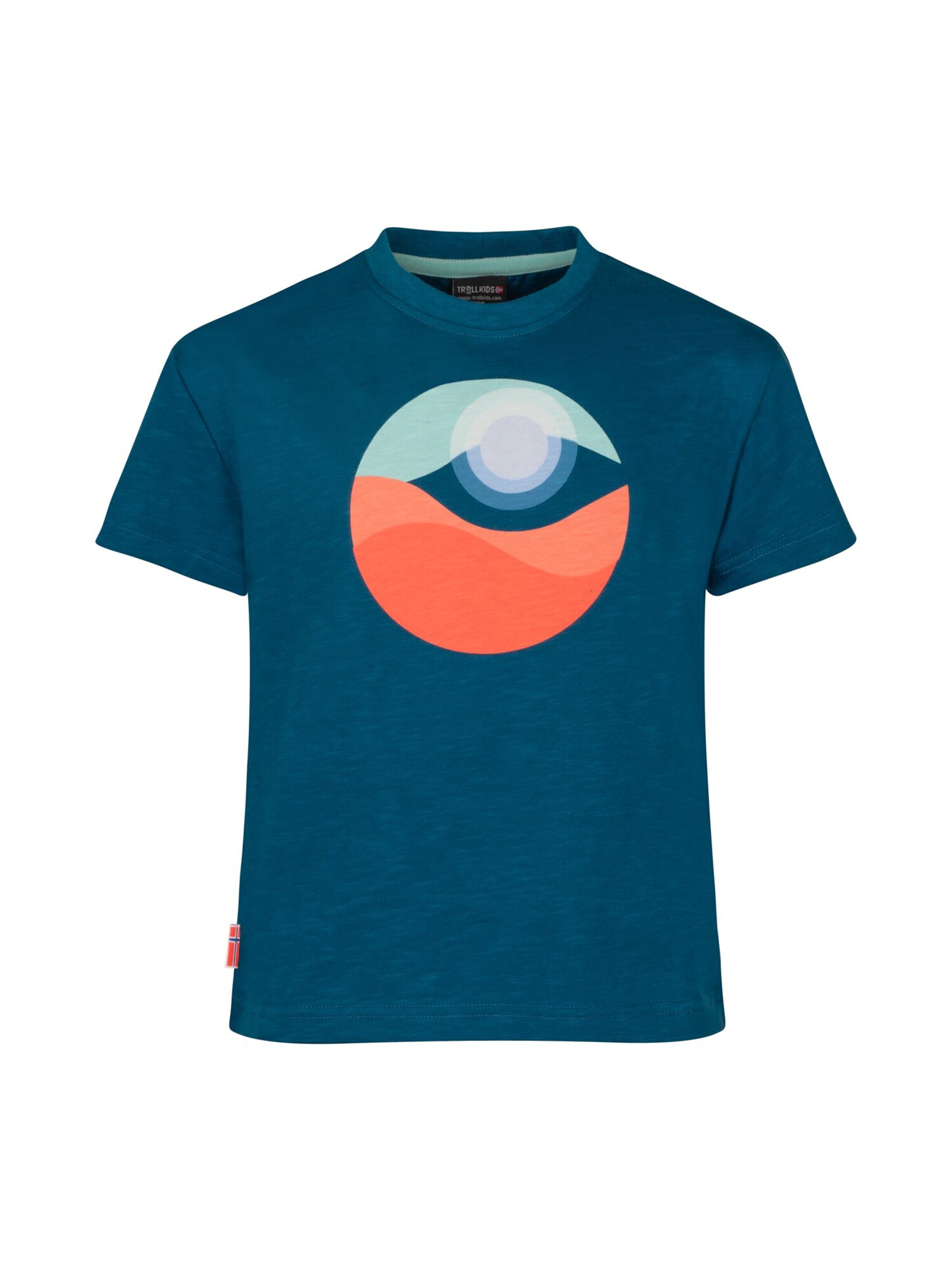 TROLLKIDS Performance Shirt in Blue: front