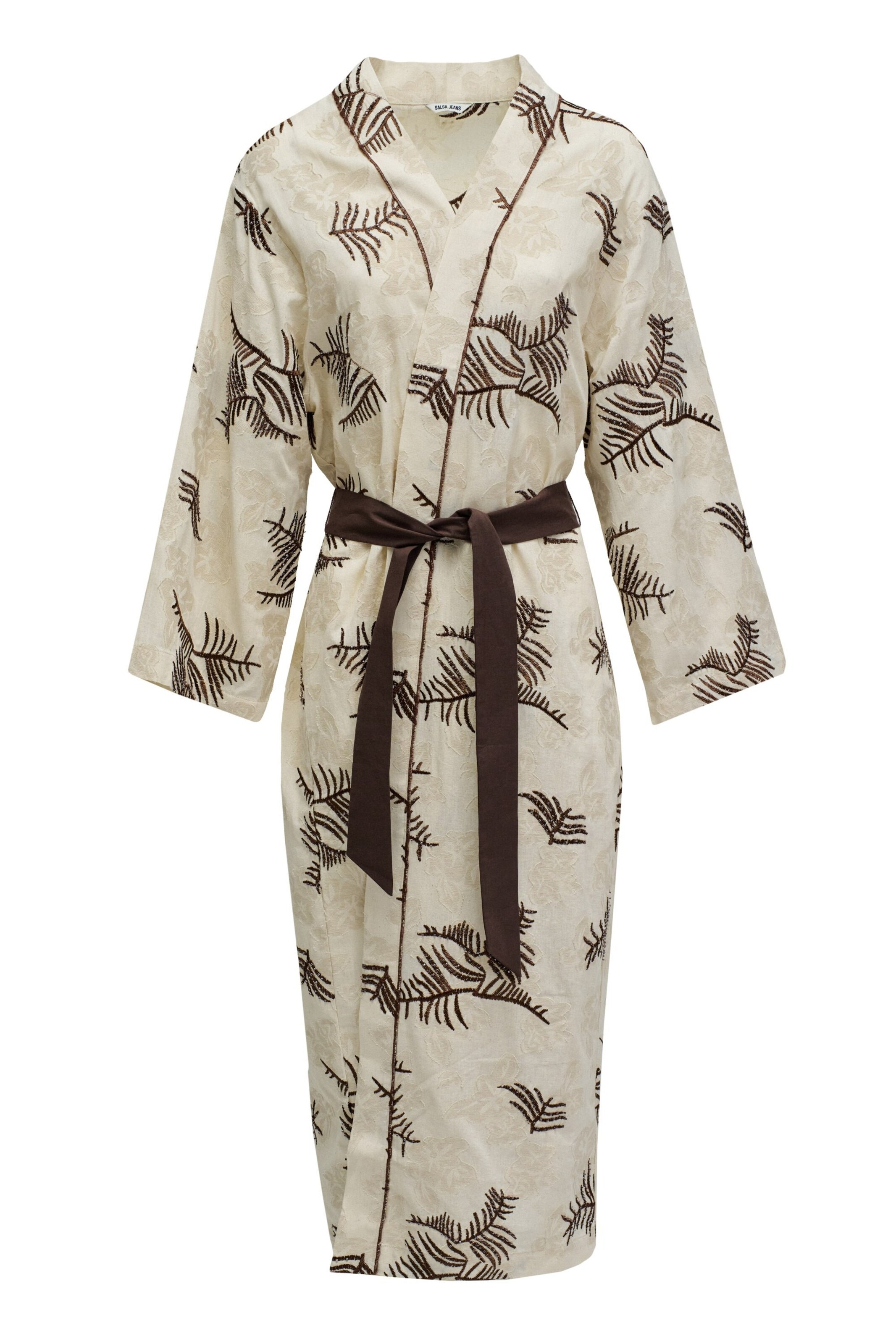 Veste mi-saison Salsa Jeans en blanc : devant