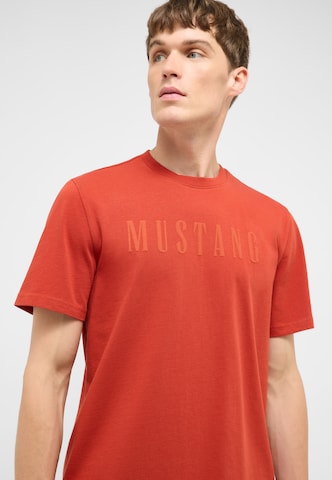 MUSTANG Shirt 'Austin' in Rot