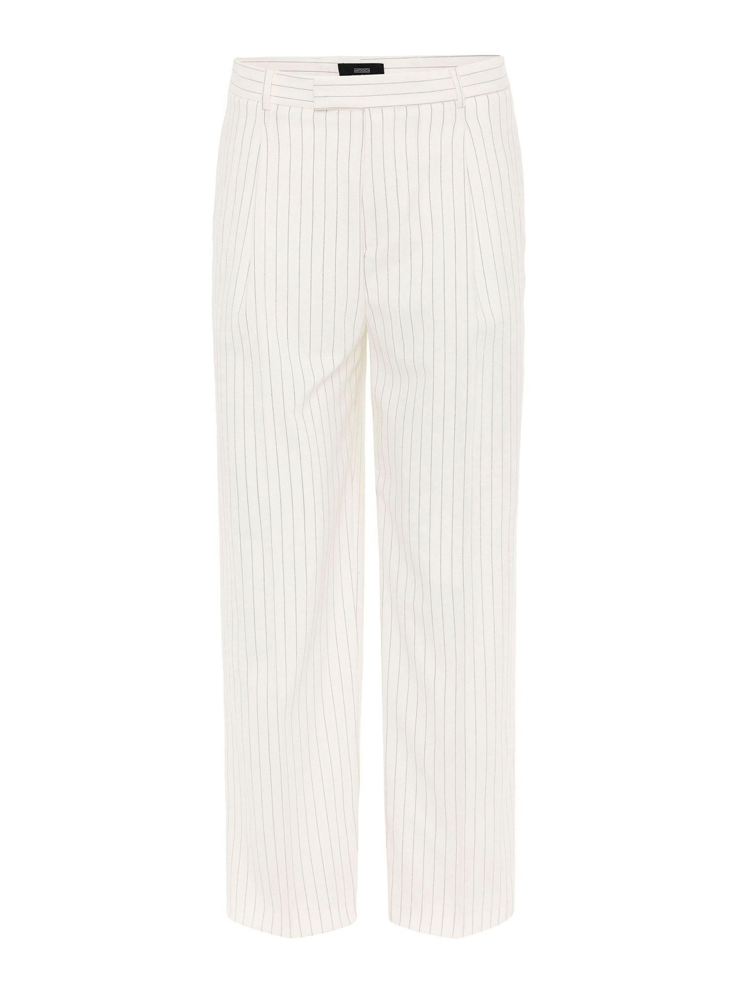 Antioch regular Παντελόνι πλισέ σε λευκό: μπροστά