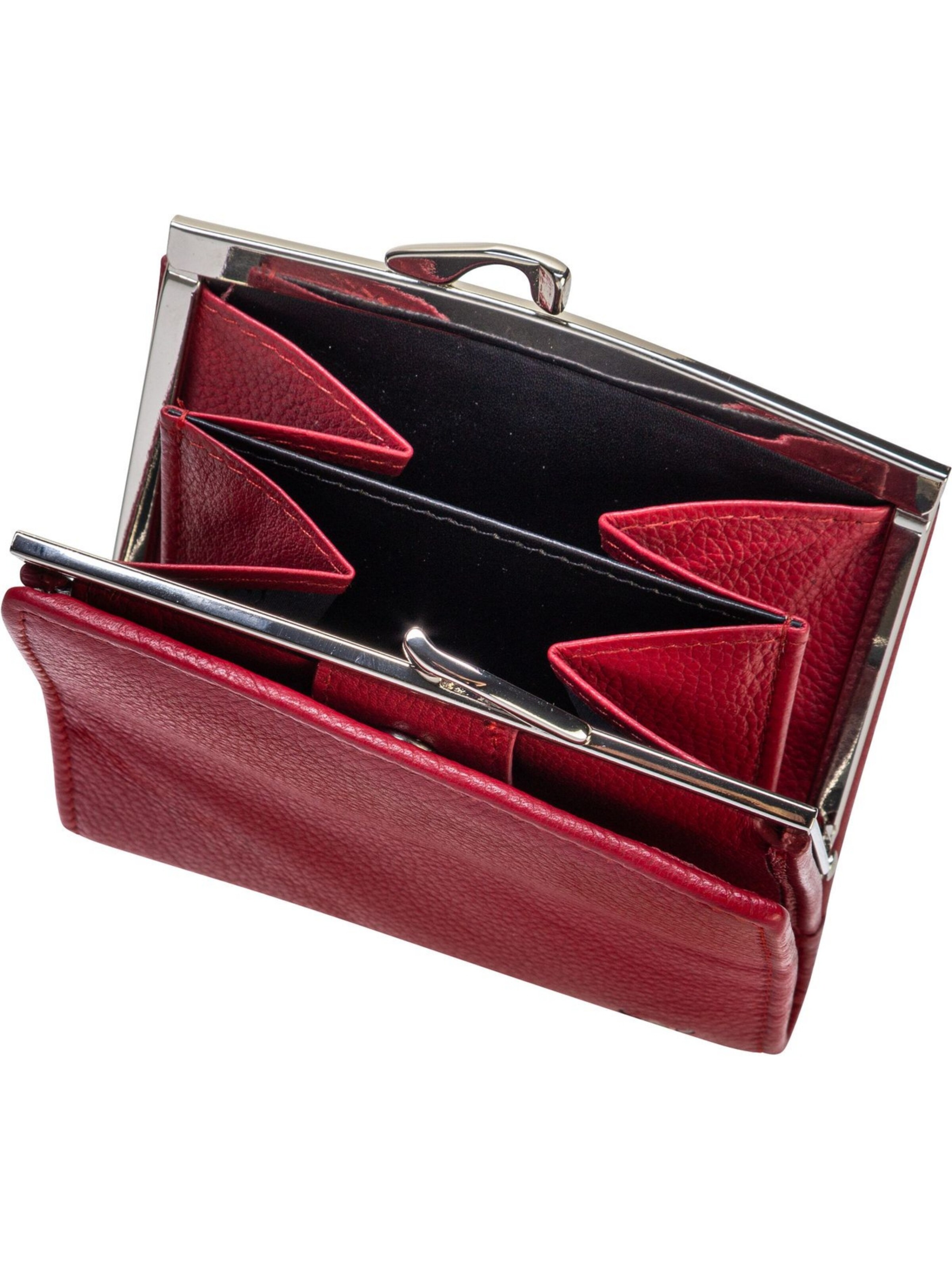 GOLDEN HEAD Wallet 'Madrid' in Red