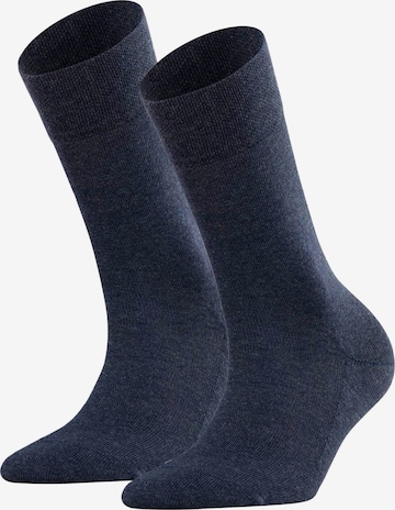 FALKE Sokken in Blauw: voorkant