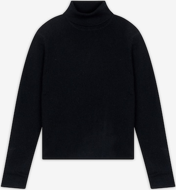 JUST CASHMERE Neulepaita 'Ava' värissä musta: etupuoli