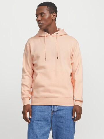Sweat-shirt 'JJEStar' JACK & JONES en orange : devant