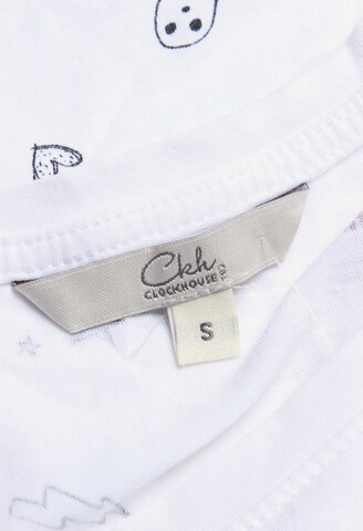 CLOCKHOUSE Shirt S in Weiß