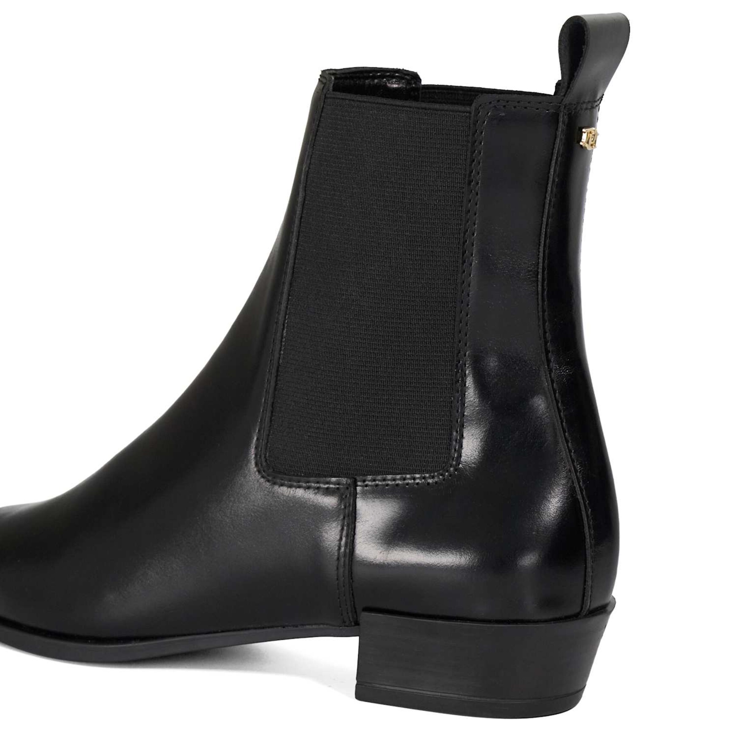 Chelsea Boots 'Parkers' Dune LONDON en noir