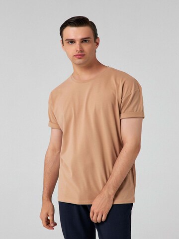 D’S Damat Shirt in Beige: voorkant