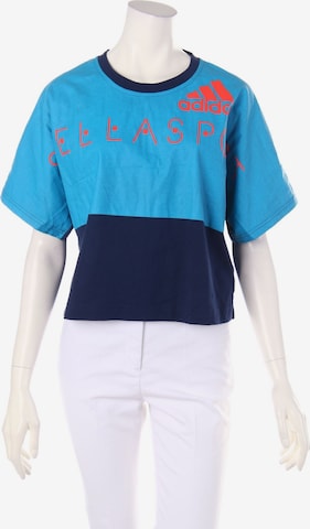 adidas by Stella McCartney Sport-Shirt M in Blau: predná strana