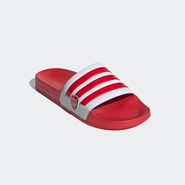 ADIDAS ORIGINALS Beach & Pool Shoes 'Adilette' in Red
