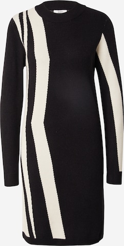 OBJECT - Vestido de punto 'OBJRay' en negro: frente