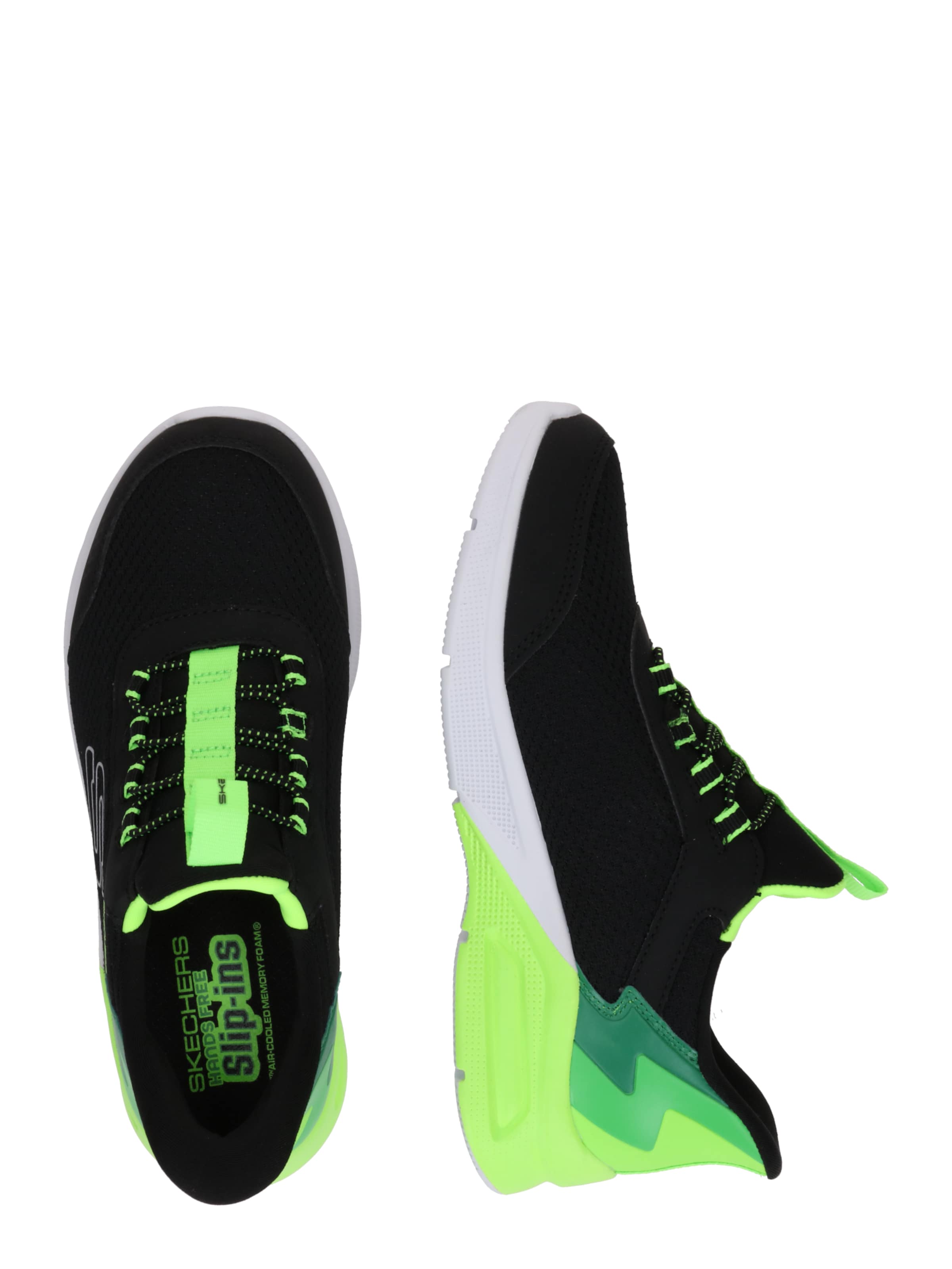 melns SKECHERS Brīvā laika apavi 'Microspec Max'