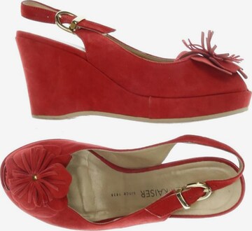 PETER KAISER Pumps 35 in Rot: Vorderseite