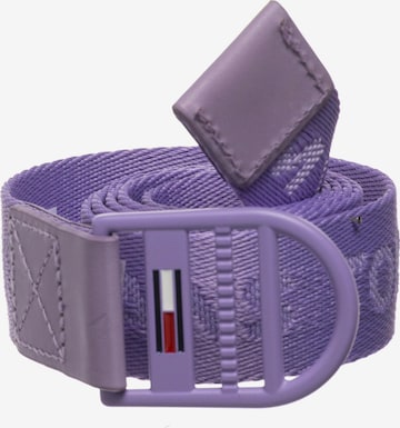 Tommy Jeans Belt in Purple: front