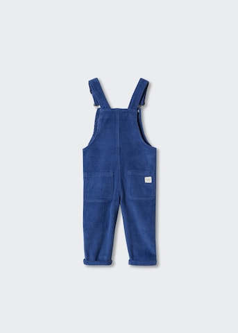 MANGO KIDS Regular Overalls 'Mario' in Blue