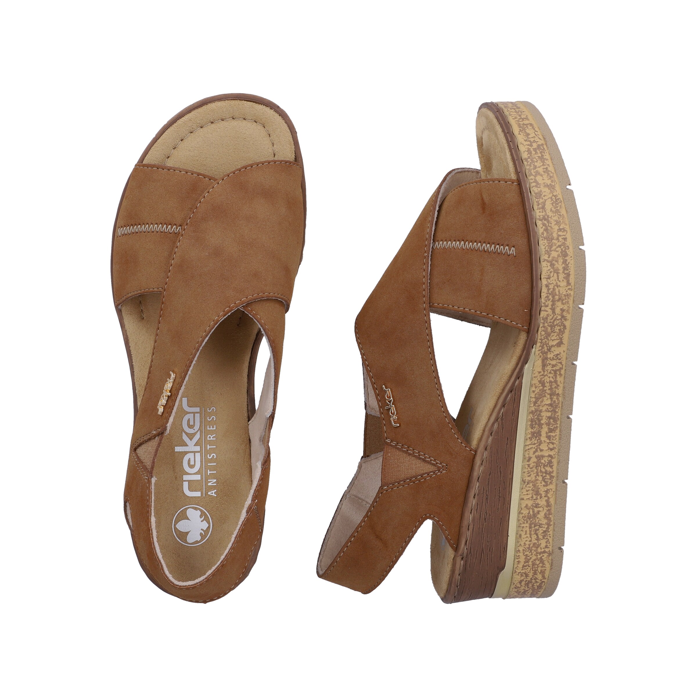 Rieker Sandale in Braun