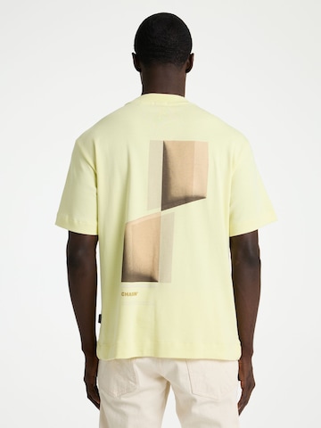T-Shirt ' Reco ' CHASIN' en jaune