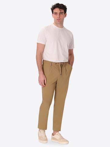 Regular Pantalon à pince 'T. ACTIVE' Distretto12 en marron