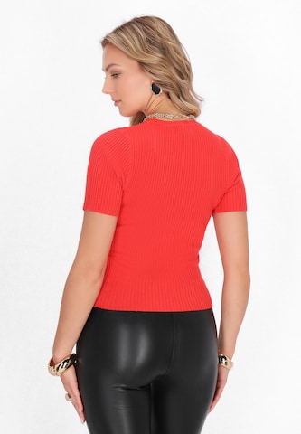 Pull-over 'Fashion Look' faina en rouge