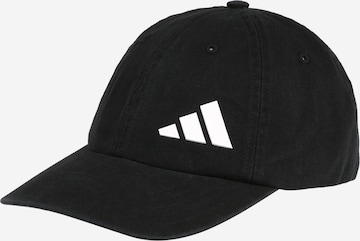 juoda ADIDAS PERFORMANCE Sportinė kepurė 'Future': priekis