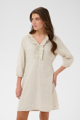 Cream Dress 'CRBellis' in Beige: front