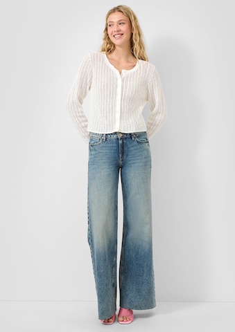 Wide Leg Jean ' CATIE ' QS en bleu