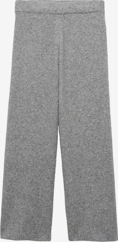 MANGO Pyjamahose 'Camila' in Grau: Vorderseite