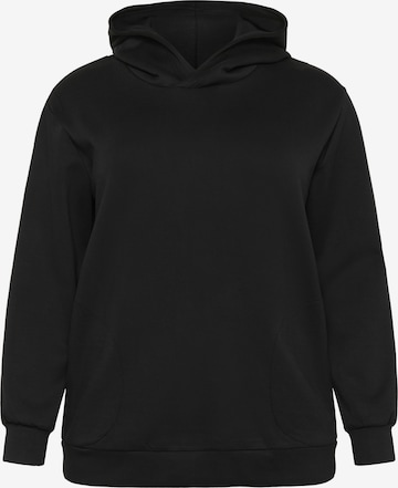 KAFFE CURVE Sweatshirt 'KCAnnita' in Schwarz: Vorderseite