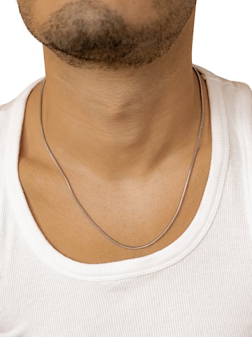 Hey Happiness Kette 'Snake Flow' in Silber