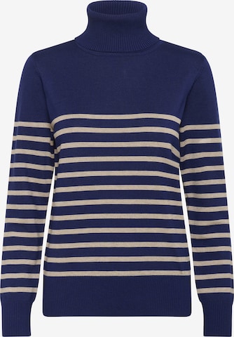 SAINT TROPEZ - Jersey 'Mila' en azul: frente
