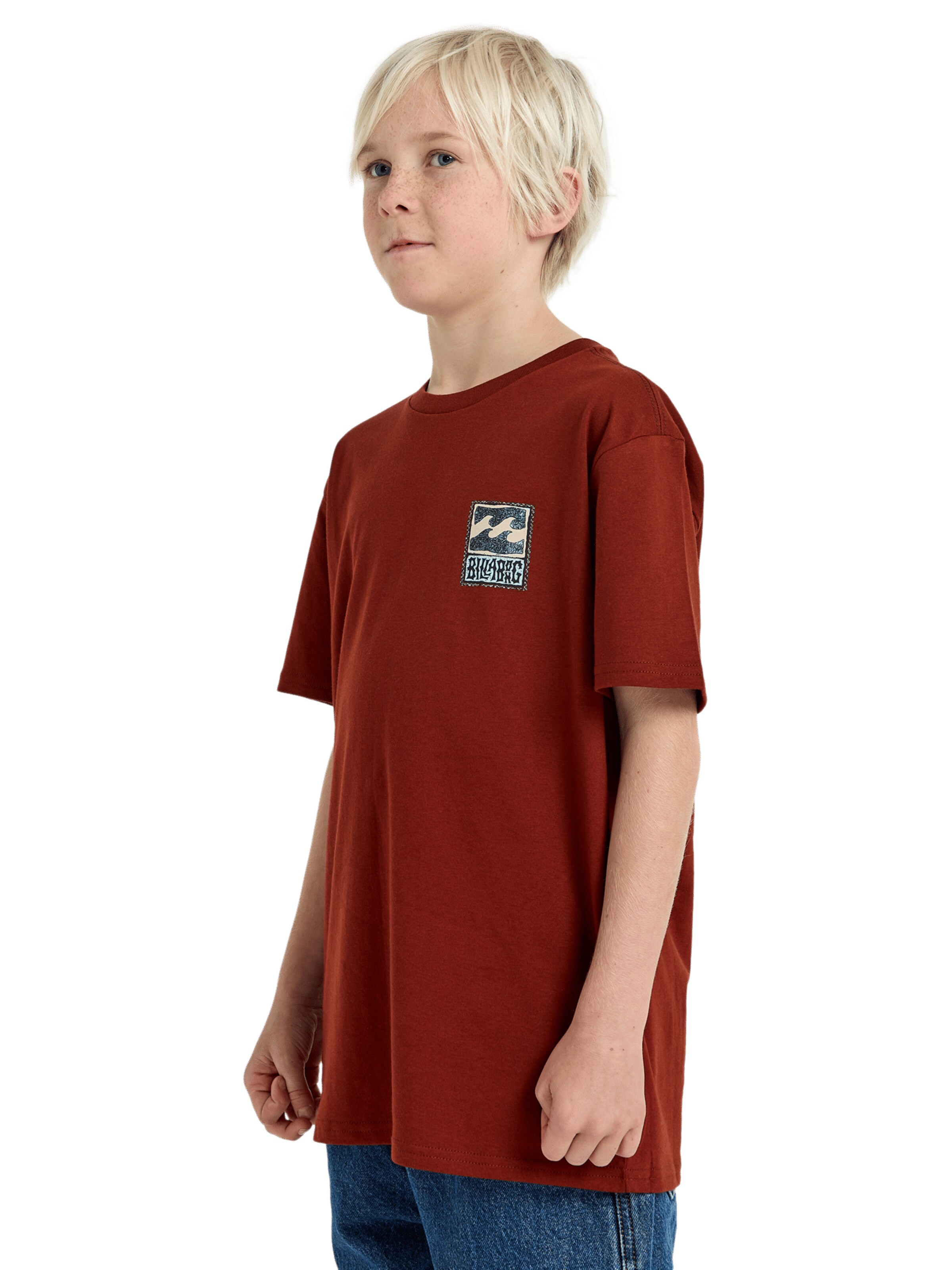 BILLABONG Shirt 'Stamp' in Red