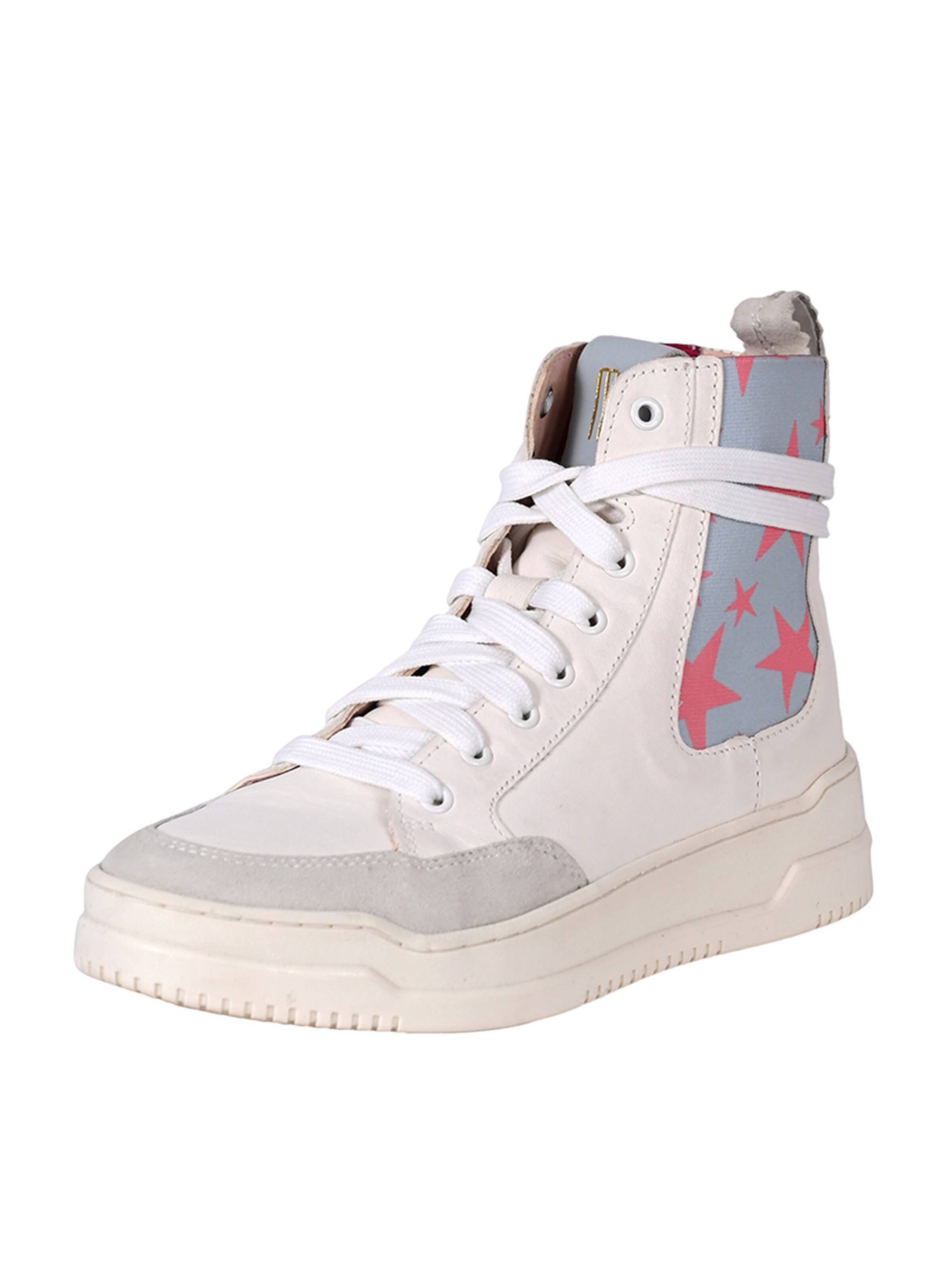 Crickit Sneakers hoog 'Maxie' in Wit: voorkant