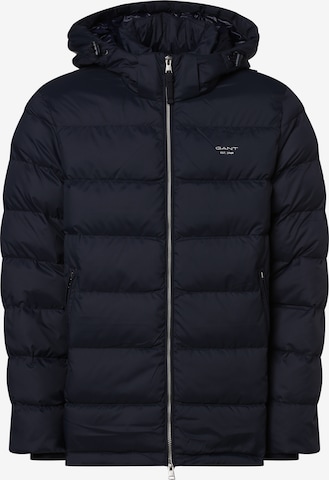 GANT Winterjas in Blauw: voorkant