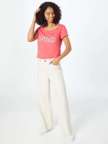 Ragwear T-Shirt 'FLORAH' in Pink