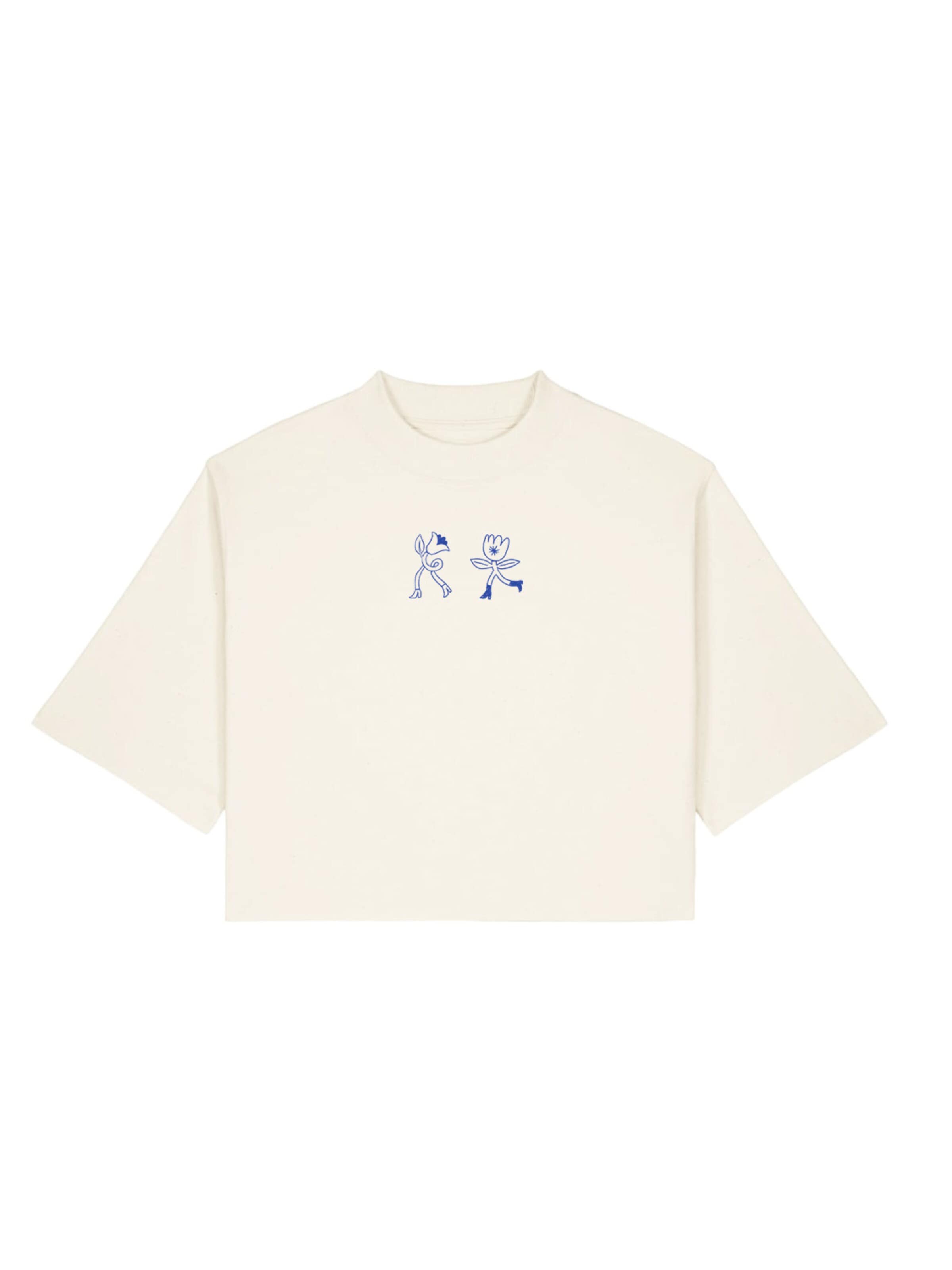 Kultgut Shirt 'HEY Summer!' in White: front