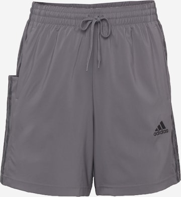 Regular Pantalon de sport 'Aeroready Essentials Chelsea 3-Stripes' ADIDAS SPORTSWEAR en gris : devant