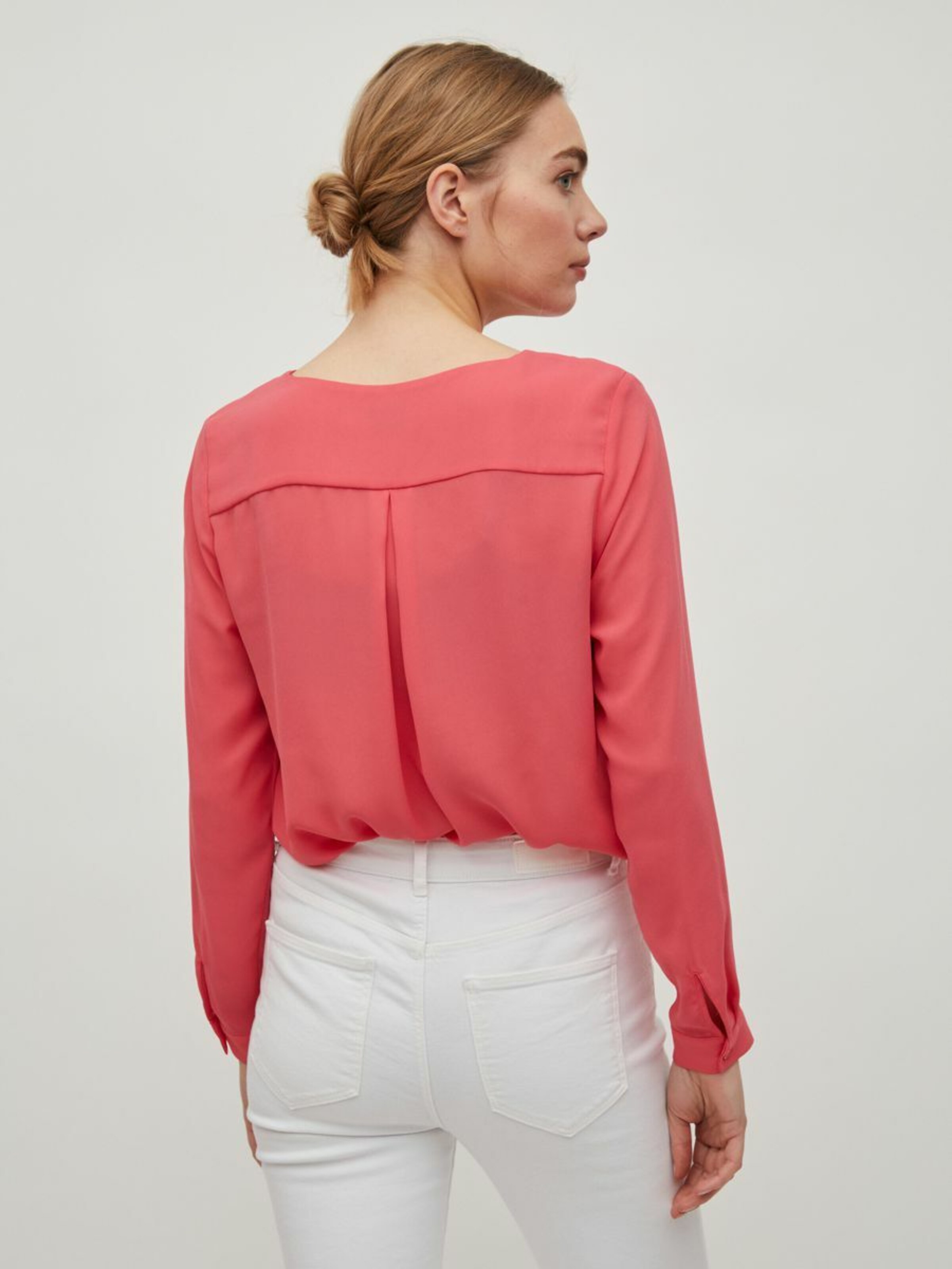 Frauen Große Größen VILA Bluse in Pink - LL66788 Frauen Große Größen VILA Bluse in Pink - LL66788