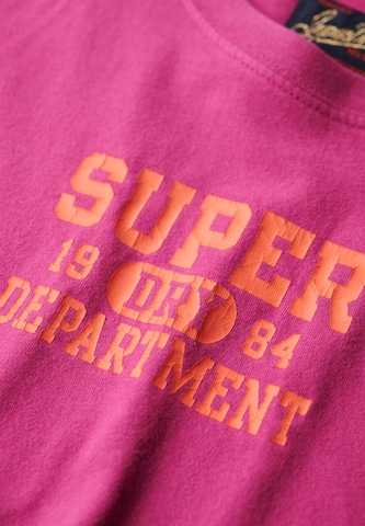 Superdry Тениска в синьо