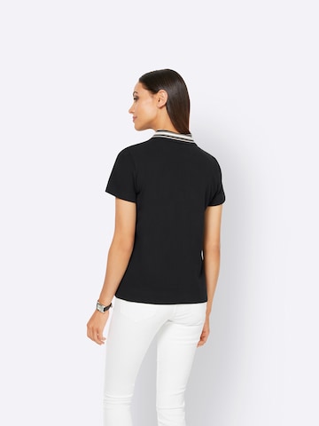 heine T-Shirt in Schwarz