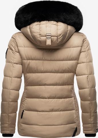 MARIKOO Winterjacke 'Qesra' in Braun