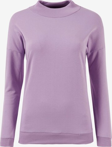 Sweat-shirt LELA en violet : devant