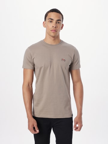 T-Shirt 'Peaceride' Iriedaily en gris : devant