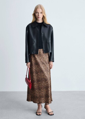 MANGO Skirt 'Bombi2' in Brown